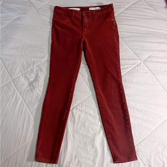 Pilcro and the Letterpress Anthropologie High-Rise Skinny Women’s Pants Size 29 - Picture 2 of 14